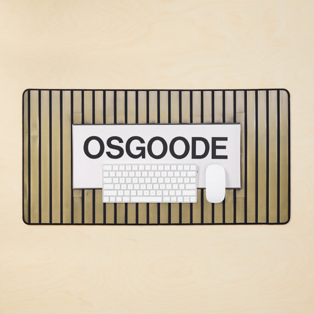Osgoode Toronto Subway Sign Mouse Pad