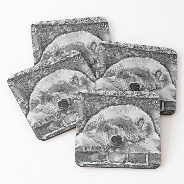 Item preview, AnimalArtBW Polarbear 001 designed and sold by JAMFoto.