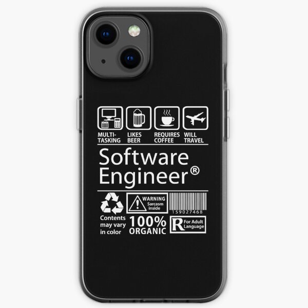 Software Engineer iPhone Soft Case