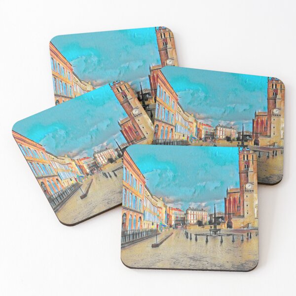 Item preview, Toulouse Vintage Travel designed and sold by Sofia-Draws.