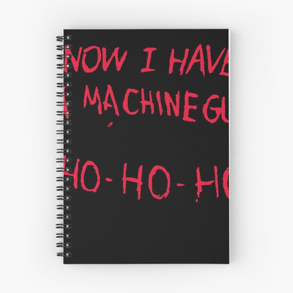 Item preview, Now I Have A Machine Gun Ho Ho Ho designed and sold by Super-Thomas.