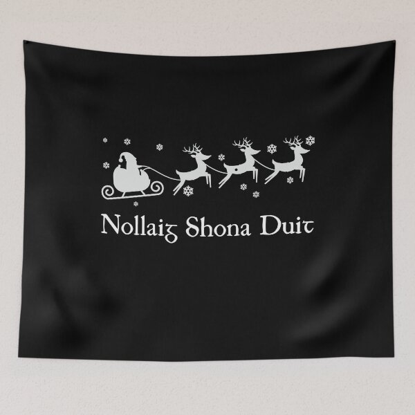 Item preview, nollaig shona duit christmas designed and sold by TheCarrier.