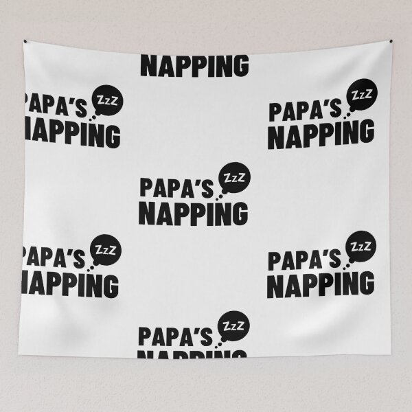 Item preview, Papa's Napping Shirt designed and sold by ArtDeziGn.