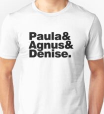 Amiga Chipset - Experimental Jetset style (Dark) Unisex T-Shirt