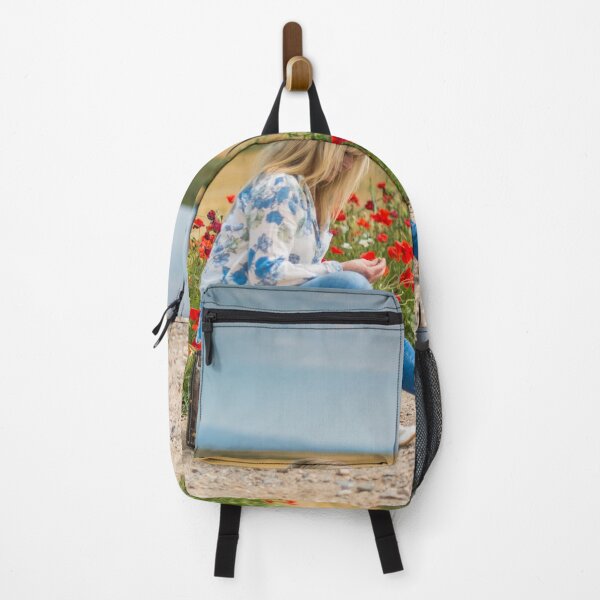 Item preview, Suitcase Woman Girl Waiting Person Travel designed and sold by MonArtisteSam.