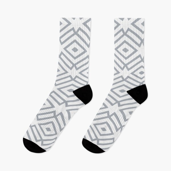 Artikelvorschau, Gray and White Ornamental Shape Pattern 7 Pairs Dulux 2022 Popular Colour Restful Slumber - Color Trends entworfen und verkauft von ColorOfTheYears.