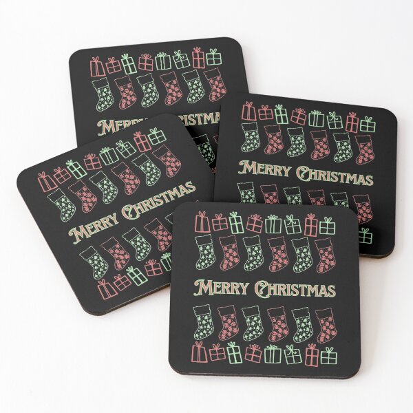 Item preview, Tacky Merry Christmas Barebranch, Ugly Holidays Old Fashioned stockings Design designed and sold by Constant Readers.