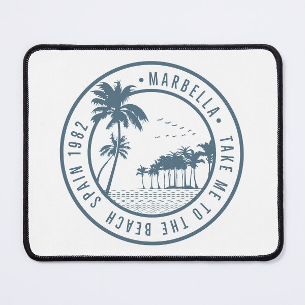 Item preview, Marbella Spain Vintage Retro Beach Palm Trees Summer Paradise Travel designed and sold by tmartinezta.