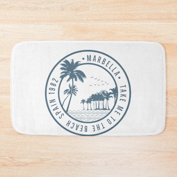Item preview, Marbella Spain Vintage Retro Beach Palm Trees Summer Paradise Travel designed and sold by tmartinezta.