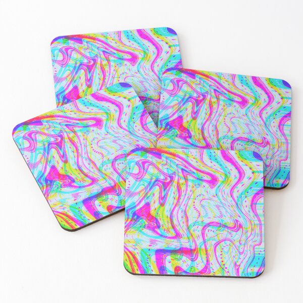 Item preview, Psychedelic Abstract Neon  designed and sold by trendingatees.