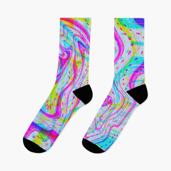Item preview, Psychedelic Abstract Neon  designed and sold by trendingatees.