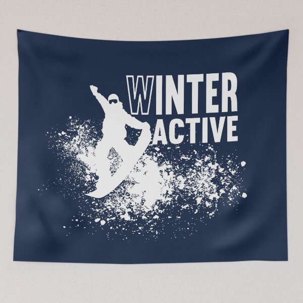 Item preview, winteractive, snowboard, snowboarder, snow, winter, winter sports designed and sold by PicturePatty.
