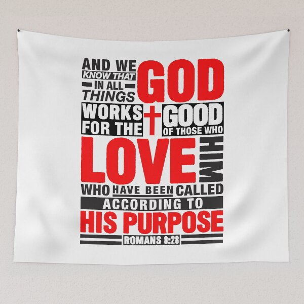 Item preview, Romans 8:28 designed and sold by plushism.