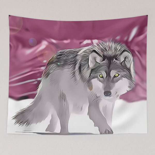 Item preview, Wolf designed and sold by Manar-hamad.