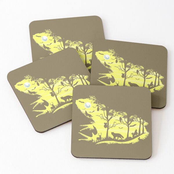 Item preview, Forest in the frog motif designed and sold by Mehmet40.