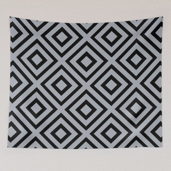 Item preview, Gray and Black Tessellation Line Pattern 40 Pairs Dulux 2022 Popular Colour Restful Slumber - Color Trends designed and sold by ColorOfTheYears.