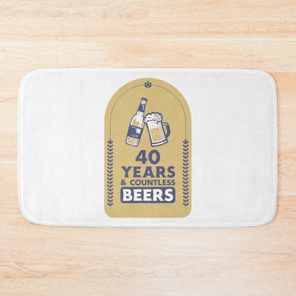 Artikelvorschau, 40 JAHRE UND UNZÄHLIGE BIER Lustiges Trinkgeschenk T-Shirt entworfen und verkauft von henes88.