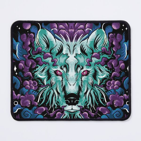 Item preview, Psychedelic wolf. designed and sold by emphatic.