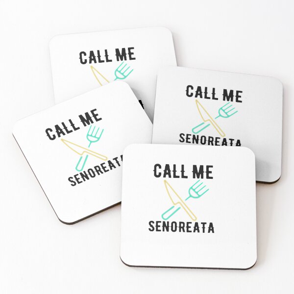 Item preview,  Call Me Senoreata Quote designed and sold by AritraSur.