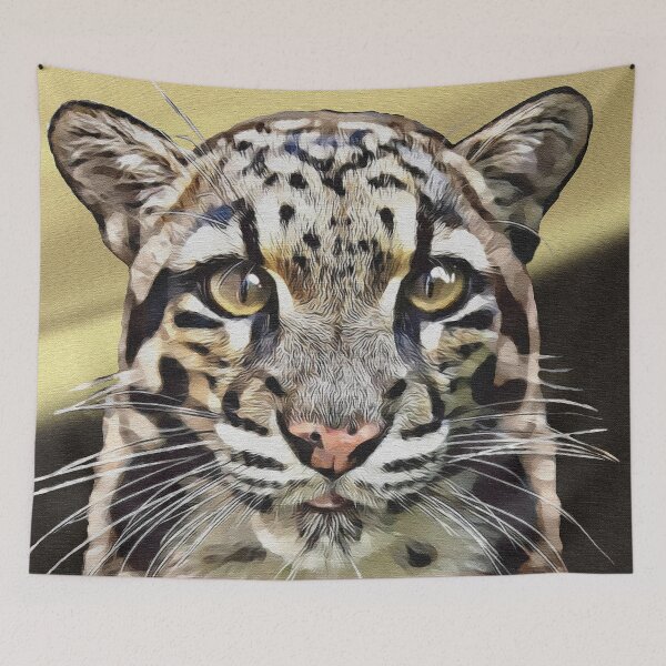 Item preview, Clouded Leopard designed and sold by Manar-hamad.