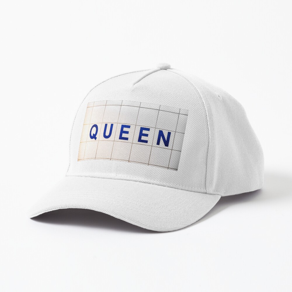 Queen Toronto Subway Station Sign Cap