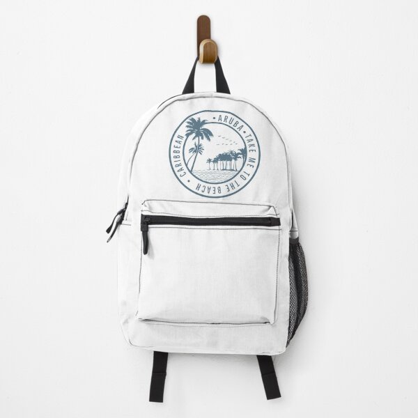 Item preview, Aruba Vintage Retro Island Beach Palm Trees Caribbean Summer Paradise Travel designed and sold by tmartinezta.
