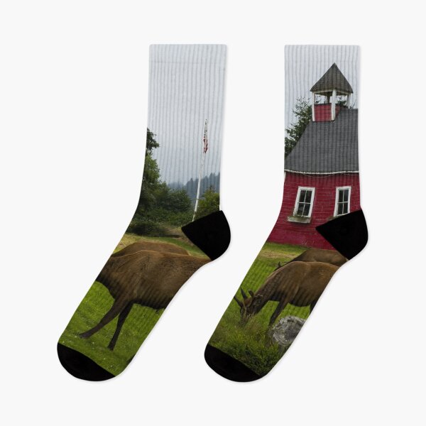 Item preview, Roosevelt elk roam in Orick, California designed and sold by OrcaNature.