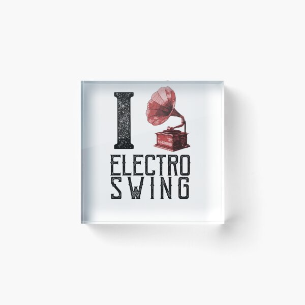 Item preview, I Love Electro Swing Gramophone designed and sold by Kaamalauppias.