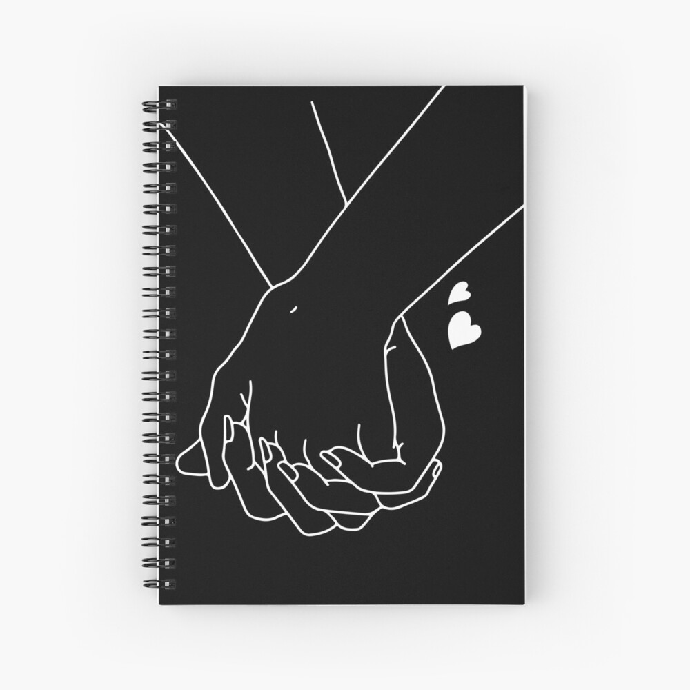 "Abstract Couple Holding Hands Line Drawing Wall Art Print, Continuous