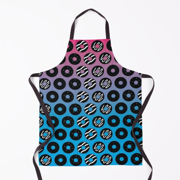 Item preview, Blue and pink donut patterns designed and sold by Donutlovers.