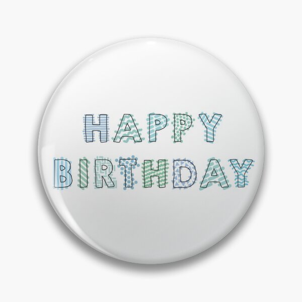 Item preview, Birthday in Blue designed and sold by Ally Schmidt.