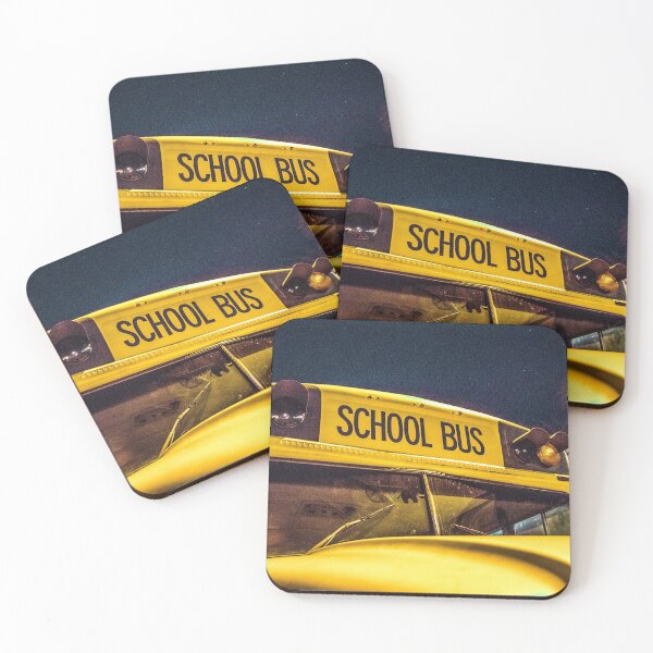Item preview, School bus Automobile Yellow designed and sold by MonArtisteSam.