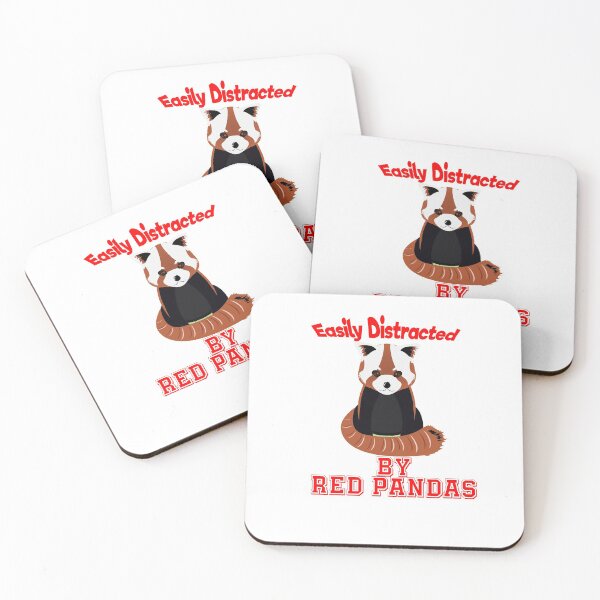 Item preview, Easily Distracted By Red Pandas, Funny panda designed and sold by aliaiffa.