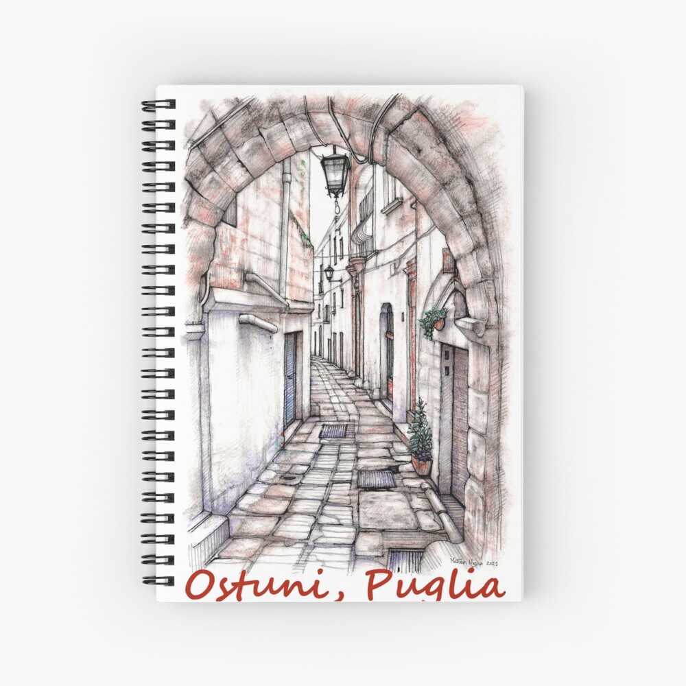 Item preview, Spiral Notebook designed and sold by matteo-sketcher.