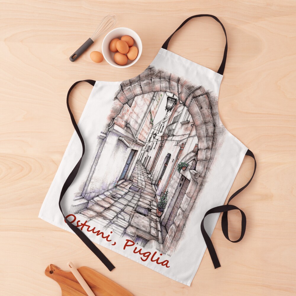 Item preview, Apron designed and sold by matteo-sketcher.