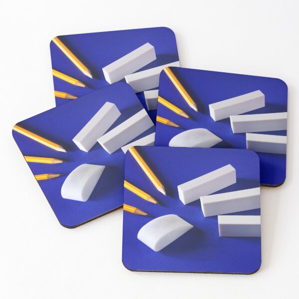 Item preview, Eraser Pencil Office Group Supplies White Paper designed and sold by MonArtisteSam.