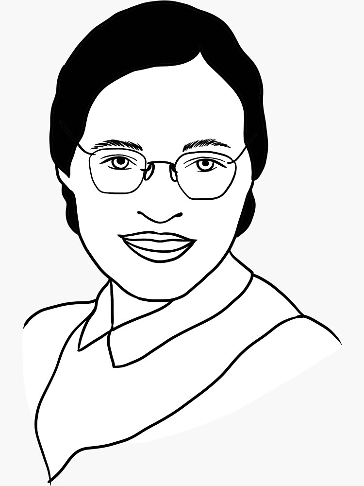 "Rosa Parks" Sticker for Sale by ChaCharl0tte Redbubble