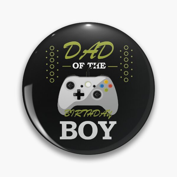 Item preview, Dad Of The Birthday Boy Video Gamer Birthday Party Classic T-Shirt designed and sold by Gamicnum.