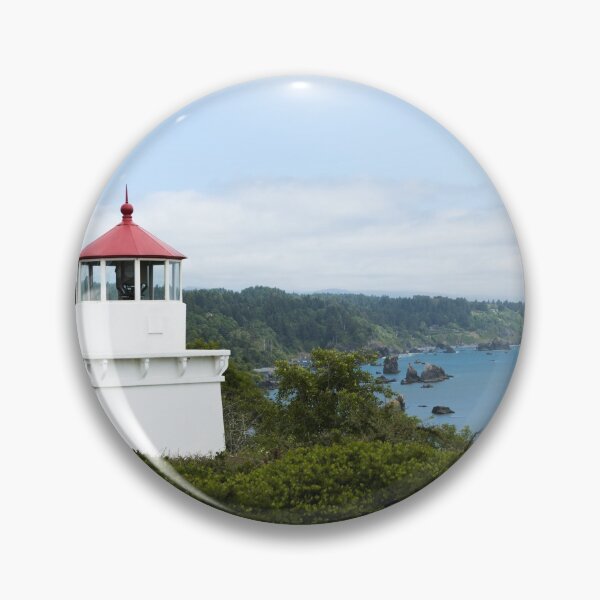 Item preview, Trinidad Memorial Lighthouse in Trinidad, California designed and sold by OrcaNature.