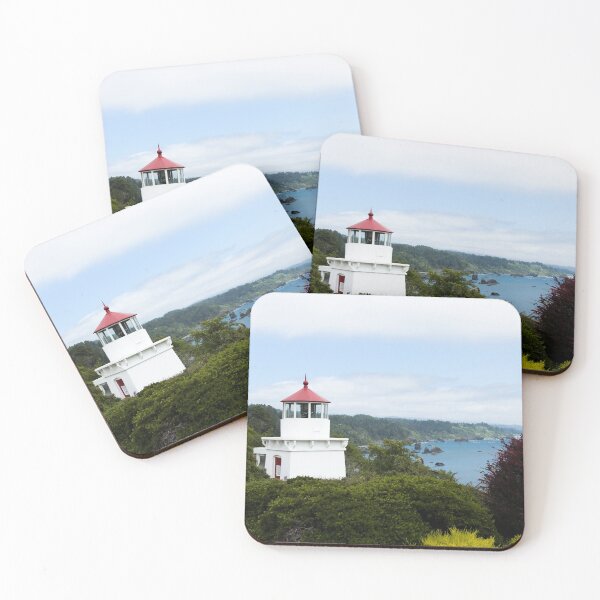 Item preview, Trinidad Memorial Lighthouse in Trinidad, California designed and sold by OrcaNature.