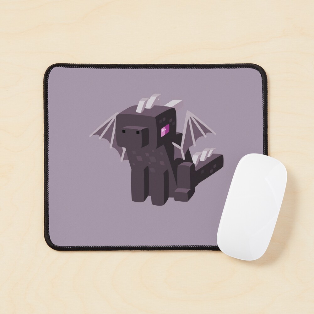 Minecraft Baby Ender Dragon Art Board Print for Sale by Wrenflight