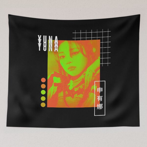 Item preview, ITZY Yuna GUESS WHO? Vaporwave Collage designed and sold by sakurapalette.