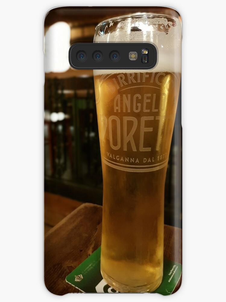 Funda Y Vinilo Para Samsung Galaxy Cerveza Italiana En Un Pub Ingles De Rburkwoodood Redbubble