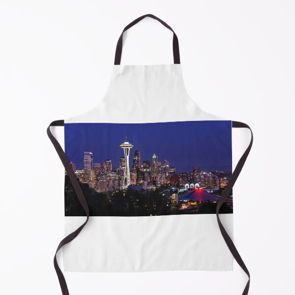 Item preview, Seattle Skyline At Night designed and sold by Jennifer Hulbert-Hortman.