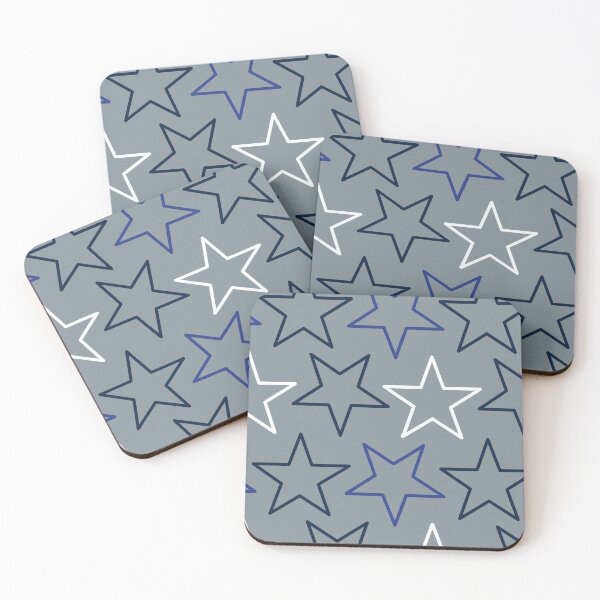 Item preview, Dallas Cowboys Pattern, Gray Background designed and sold by brittlouise.