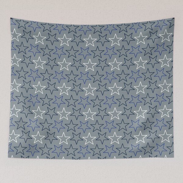 Item preview, Dallas Cowboys Pattern, Gray Background designed and sold by brittlouise.