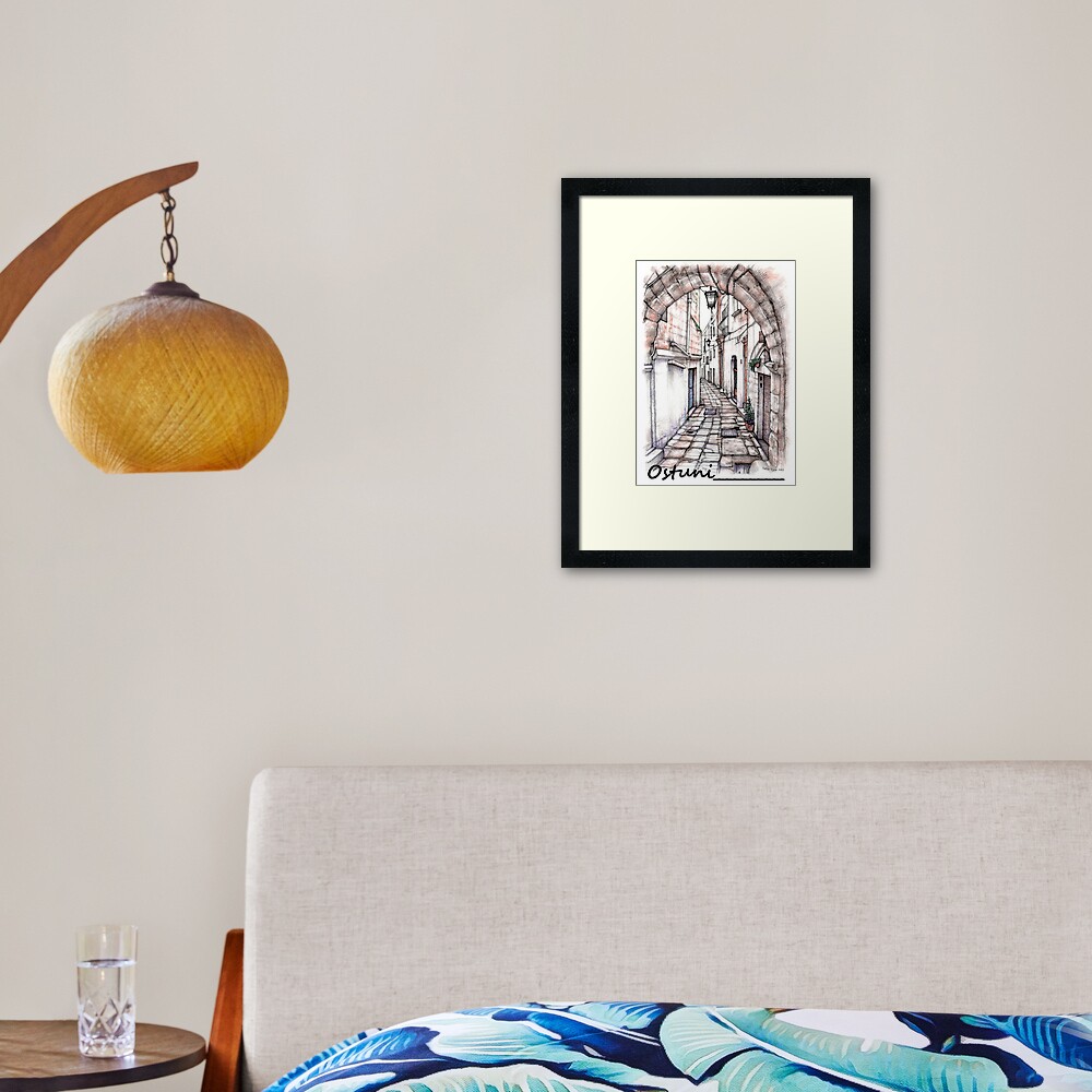 Item preview, Framed Art Print designed and sold by matteo-sketcher.