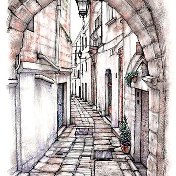 Artwork thumbnail, Ostuni - BR, Valle d' Itria, Puglia, Italy by Matteo Nigro