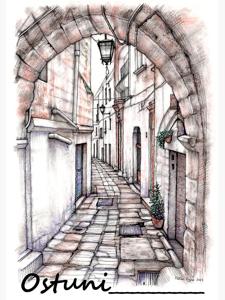 Thumbnail 3 of 3, Magnet, Ostuni - BR, Valle d' Itria, Puglia, Italy designed and sold by matteo-sketcher.