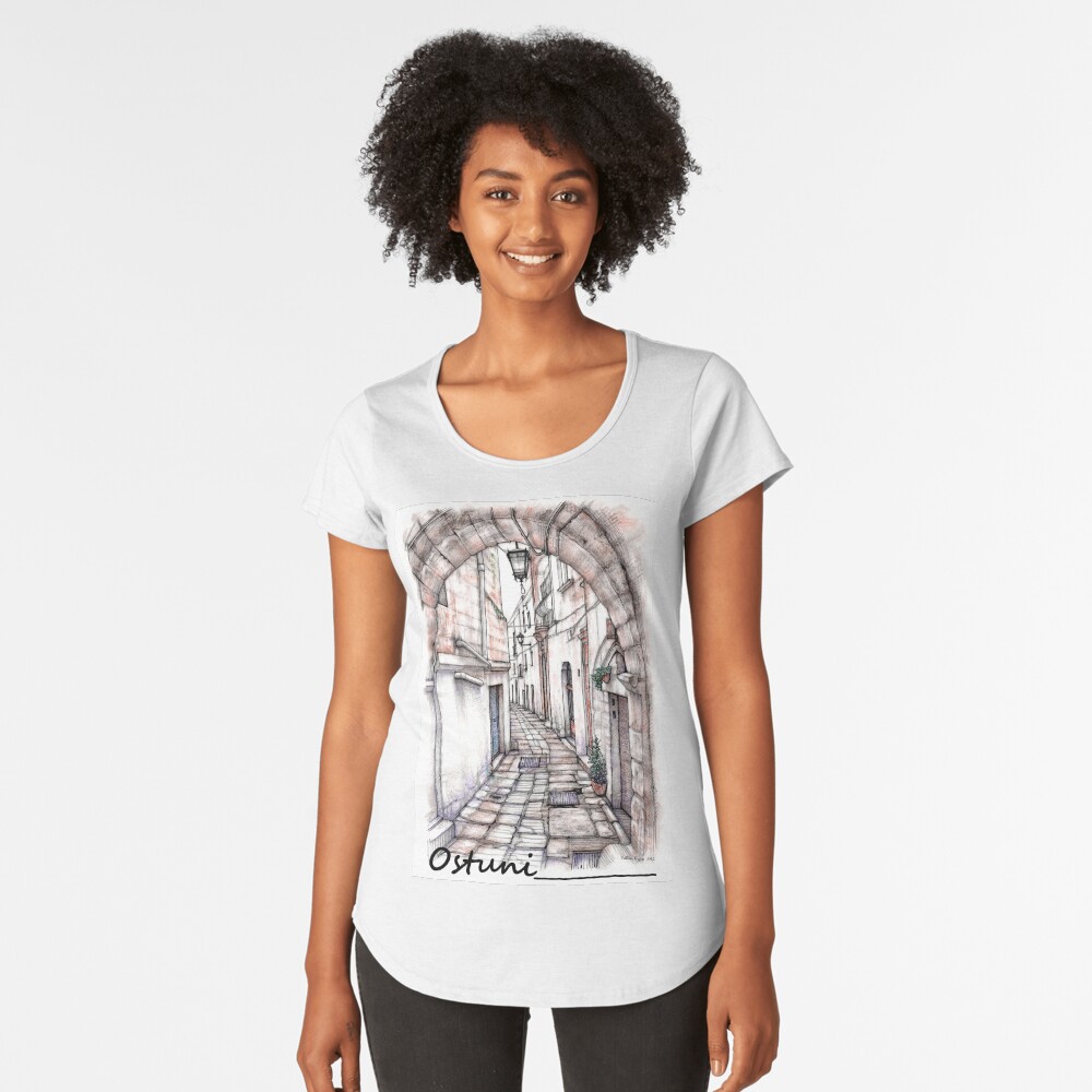 Item preview, Premium Scoop T-Shirt designed and sold by matteo-sketcher.